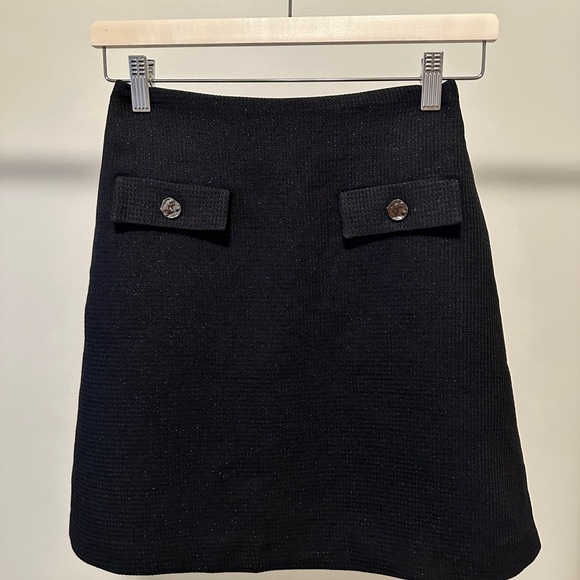 Black mini skirt (size S) from SDeer - Picture 3 of 7